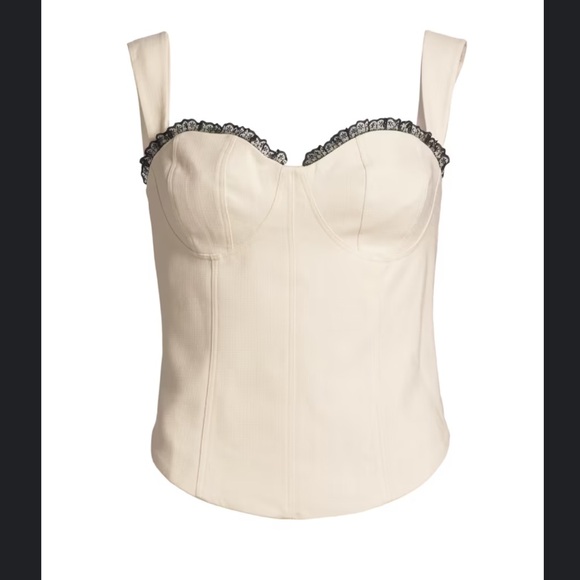 Reformation Alisa Bustier Top